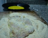 Foto del paso 3 de la receta: Filete de ternera empanado con patata y calabacín