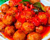 Foto langkah ke 5 dari resep Balado Bola-Bola Daging.