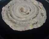 A picture of step 5 of Rava Dosa.