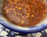 A picture of step 4 of Chili Dipping Sauce.
