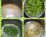 A picture of step 1 of Tangy spinach dal.
