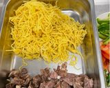 Gambar langkah 3 resipi Mee Goreng Nepali Style (Chowmein).