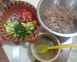 Foto del paso 1 de la receta: Tostadas de salpicón de res