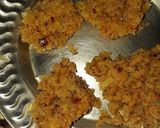 A picture of step 5 of Coconut burfi.