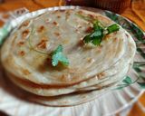 A picture of step 11 of Malabar paratha.