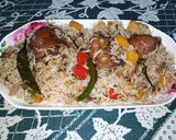 A picture of step 22 of Sajri Pulao.