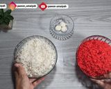 Foto langkah ke 1 dari resep Tape merah putih HUT RI ke 75.