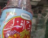 A picture of step 1 of Rooh afza lemonade.