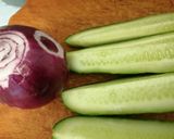 Bajor uborka sali recept fázis 1 fotója