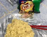 Foto langkah ke 5 dari resep Indomie soto with Fettucine carbonara.