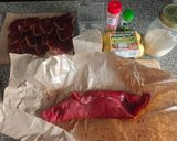Foto del paso 1 de la receta: Cachopo de ternera cecina y queso de cabra