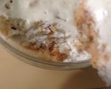 A picture of step 9 of Mug cheesecake microwaved.