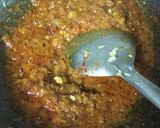 A picture of step 2 of Posta Dana sabzi.