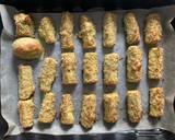Baked  Zucchini / Courgette Fries / Chips  #paleo #vegetarian #quick #healthy recipe step 6 photo