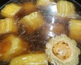 รูปขั้นตอนการทำที่ 3 ของ ต้มมะระอัด(ยัด)ไส้หมูสับ