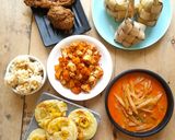 Foto langkah ke 13 dari resep Sajian Lebaran (Sayur labu siam,sambel goreng,roti pisang).