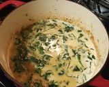 A picture of step 8 of Creamy Pesto Bacon Chicken Pasta.
