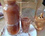 A picture of step 6 of Imli aloo bukhara sharbat Tamarind and plum drink.