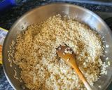 Une image de l'étape 5 de Risotto petit poids courgette.