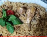 A picture of step 7 of Chicken pulao😊.