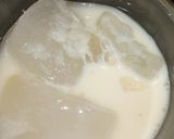 A picture of step 4 of Dalgona coffee.
