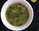 A picture of step 7 of Moong Soup.