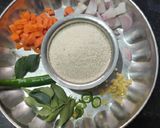 કેરાલા સ્ટાઈલ ઉપમા (Kerala style Upma Recipe in Gujarati) રેસીપી સ્ટેપ1ફોટો