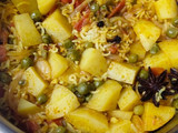 આલુમટર પુલાવ(alu matar pulav recipe in gujarati)
