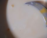A picture of step 2 of Pasteis de Nata.
