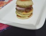 A picture of step 5 of Idli burger.