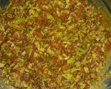 A picture of step 2 of Cabbage - Carrot Thepla.
