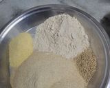 A picture of step 1 of Churma Laddoo.