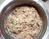 A picture of step 1 of Chicken Chapli Kabab.