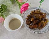 عکس مرحله 1 از دستور ارده و خرما (دسر ساده جنوبی)