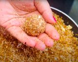A picture of step 6 of Jaggery & Gond Nutritious Ladoos.