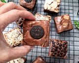 Foto langkah ke 4 dari resep Fudgy Brownies.