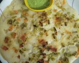A picture of step 2 of Uttapam.