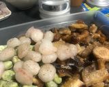 Foto del paso 4 de la receta Risotto de setas, habas y gambas (en Newcook)