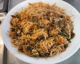 Une image de l'étape 13 de Nouilles de riz sautées aux légumes et épices.