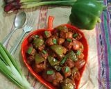 A picture of step 8 of Soya Chilli (dry).