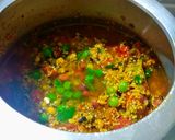 A picture of step 10 of Broken Wheat and Mixed Dal Khichdi.