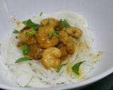 A picture of step 13 of Ginger hot spicy prawns.
