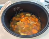 A picture of step 3 of Ginger carrot soup.