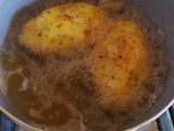 Papa rellena con pino o queso