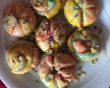 Colourful Candy Bread recipe step 10 photo