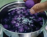 Foto langkah ke 3 dari resep Biji Salak Ubi Ungu.