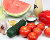 Foto del paso 1 de la receta: Gazpacho de Sandía... Sopa Fría Ideal para el Verano