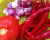 Foto langkah ke 2 dari resep Balado Tahu Tempe Terong.