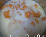 A picture of step 2 of Alphonso Mango Bango with Nata de Coco.
