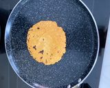 A picture of step 4 of Juwar roti (Sorghum).